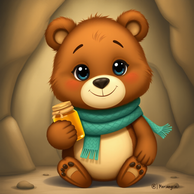 Boto the Brown Bear — a wise and gentle brown bear
